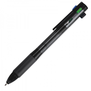 Logotrade promotional gift picture of: Plastic ballpen 4in1 NEAPEL